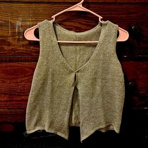 Y2k Sweater Sleeveless Top
